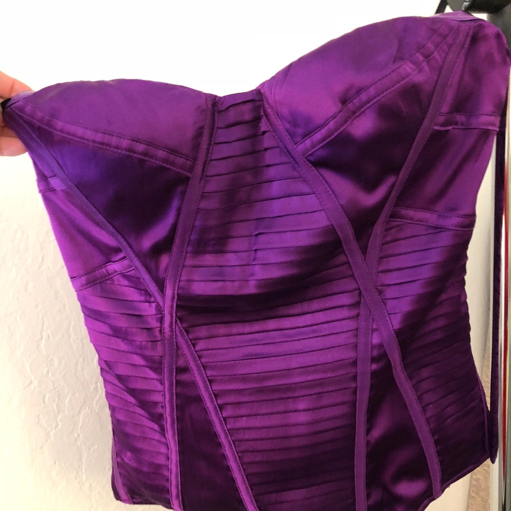 Bebe strapless top